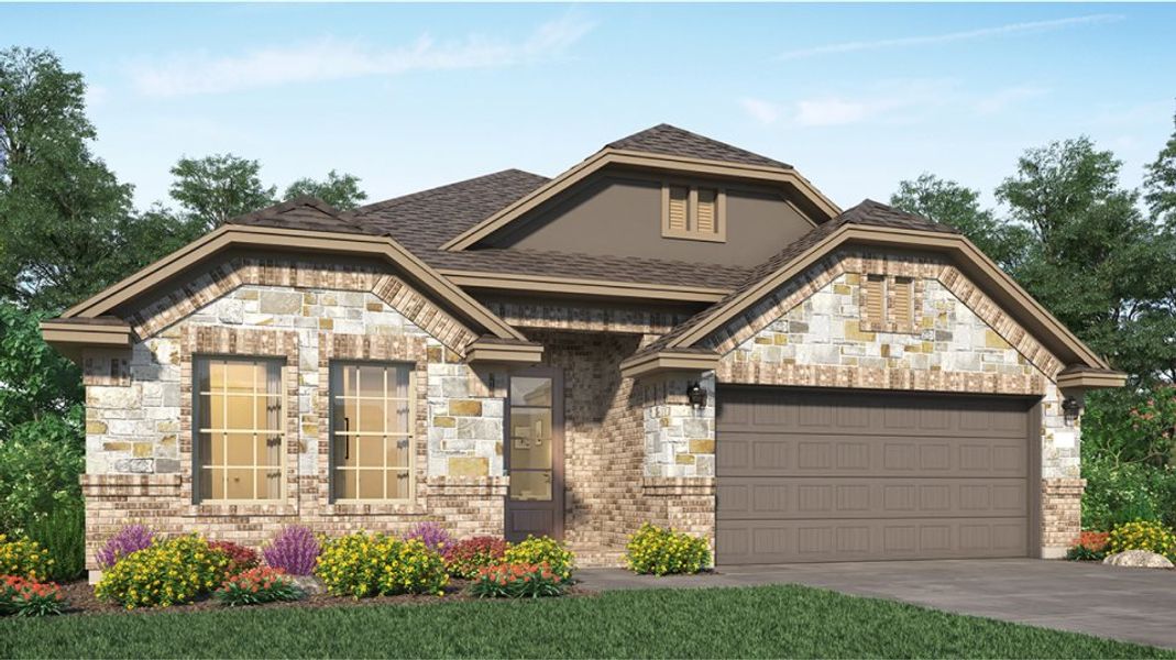 New construction Single-Family house Russo IV, 23404 Sentosa Bluff Court, New Caney, TX 77357 - photo