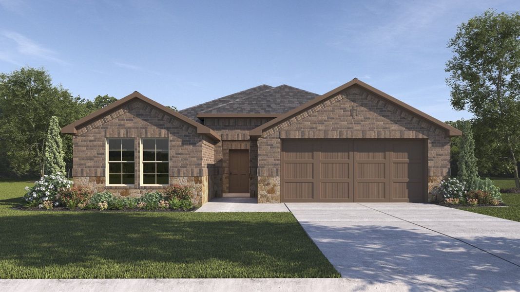 New construction Single-Family house 111 Caden Dr, Caddo Mills, TX 75135 H158 Canyon- photo