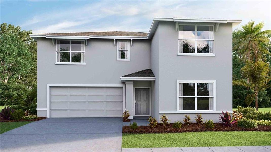 New construction Single-Family house 13448 Mylion Way, Spring Hill, FL 34610 Ensley- photo