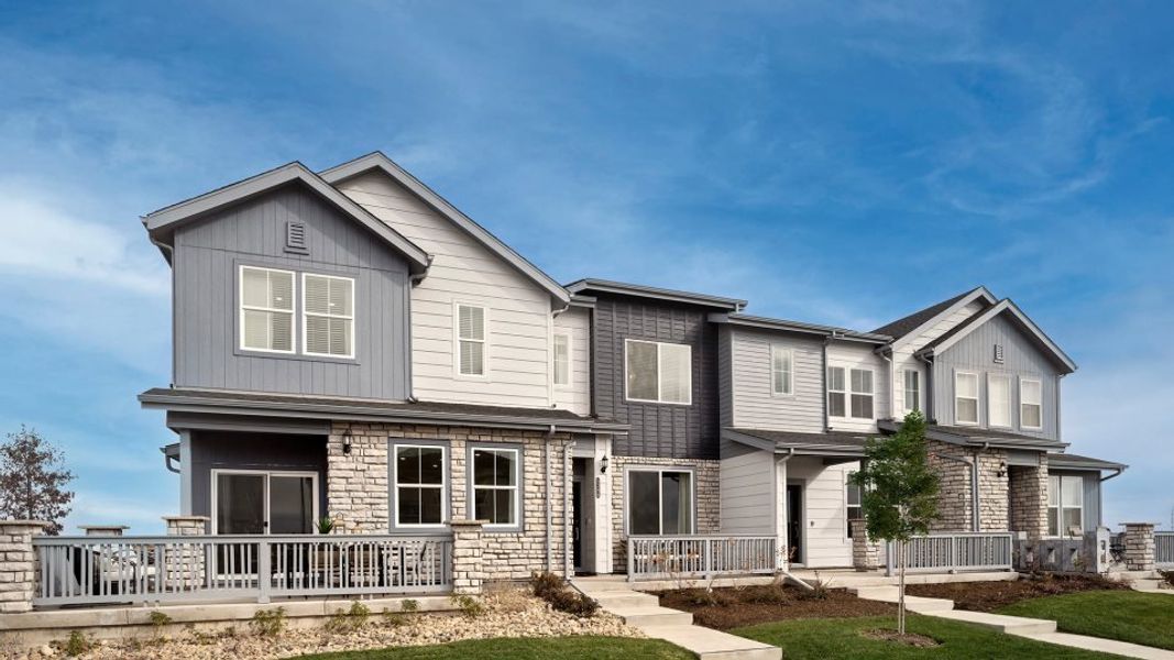 New construction Townhouse house 5394 Second Avenue, Timnath, CO 80547 307- photo