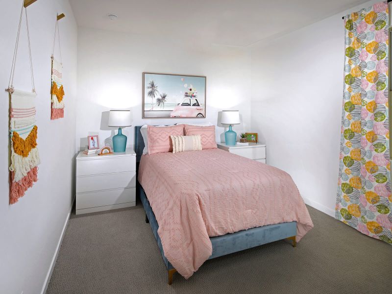Jubilee Bedroom modeled at Rancho Del Rey