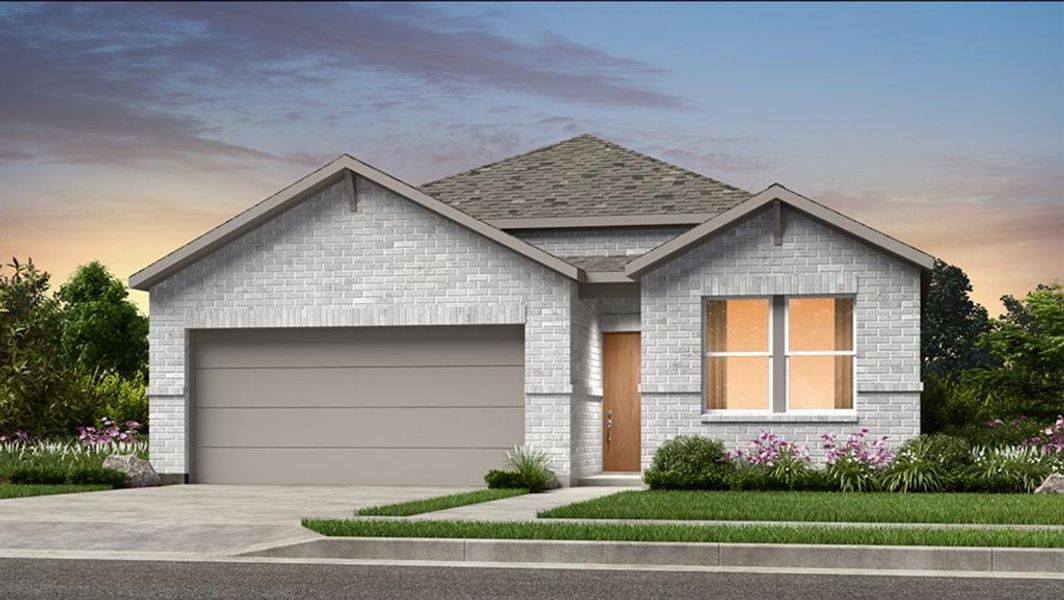 New construction Single-Family house 21930 Big Sky Drive, Tomball, TX 77375 Azalea- photo