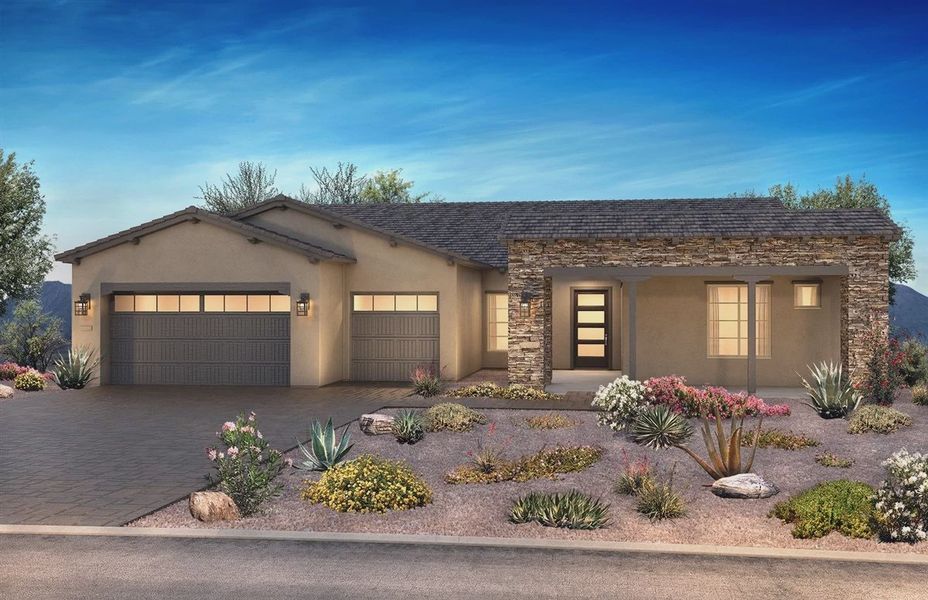 Hacienda Ranch Exterior, Color 9