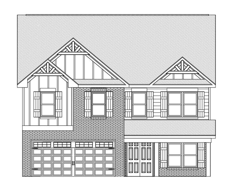 New construction Single-Family house Barnsley, 235 Auburn Road, Auburn, GA 30011 - photo