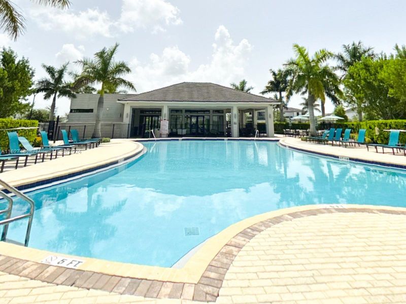 Resort style pool area designed to feel like your own private getaway. See virtual tour to view the pool.