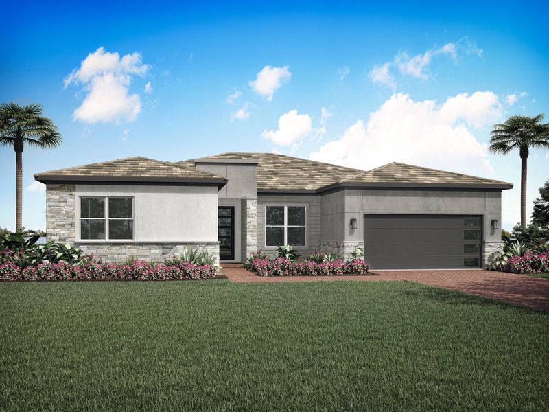 New construction Single-Family house 14140 Sw Delilah Way, Port St. Lucie, FL 34987 Omni- photo