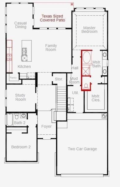 1st floor Diagram