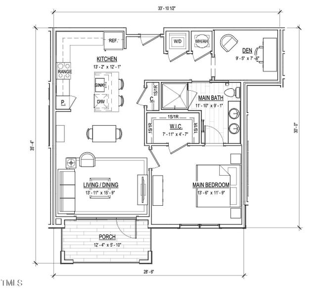 Weaver's Grove A2 floor plan