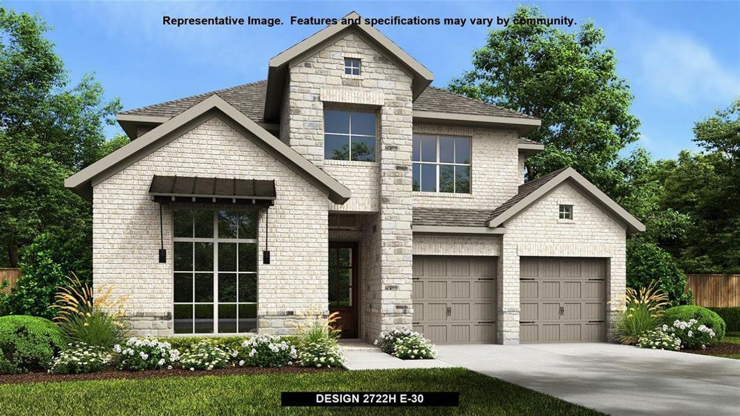 New construction Single-Family house 2110 Alabaster Estate Drive, Richmond, TX 77469 Design 2722H- photo