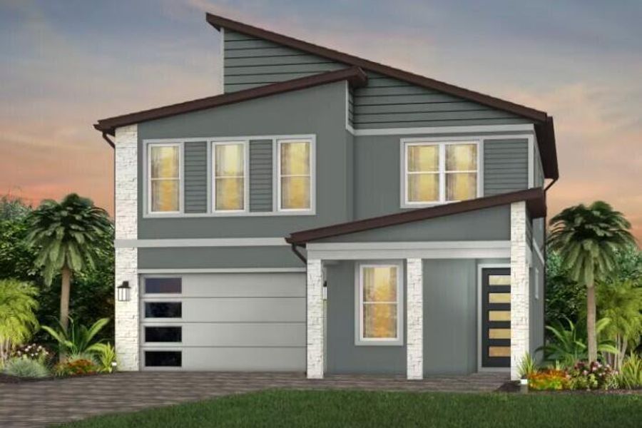 New construction Single-Family house 12542 Triumph Lane, Unit 146, Palm Beach Gardens, FL 33412 - photo