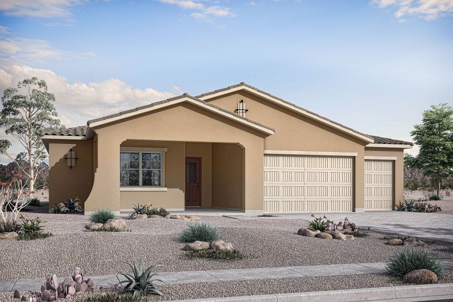 New construction Single-Family house Forest, 22702 East Firestone Drive, Queen Creek, AZ 85142 - photo