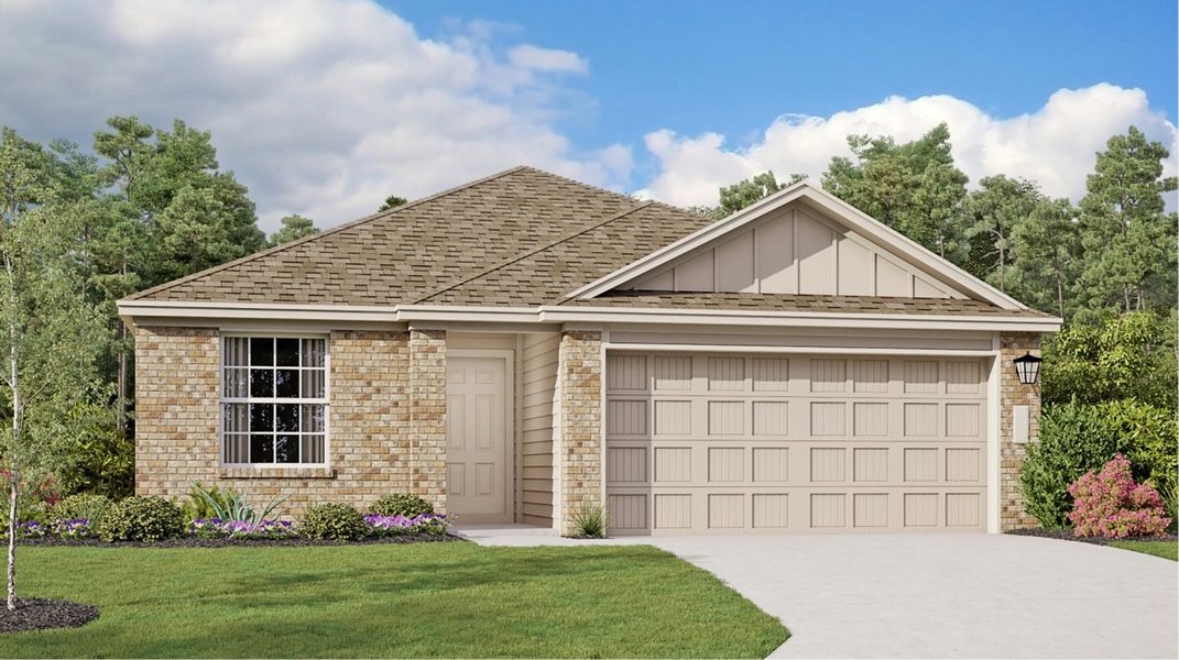 New construction Single-Family house Thayer, 4606 Southton Bed, San Antonio, TX 78223 - photo