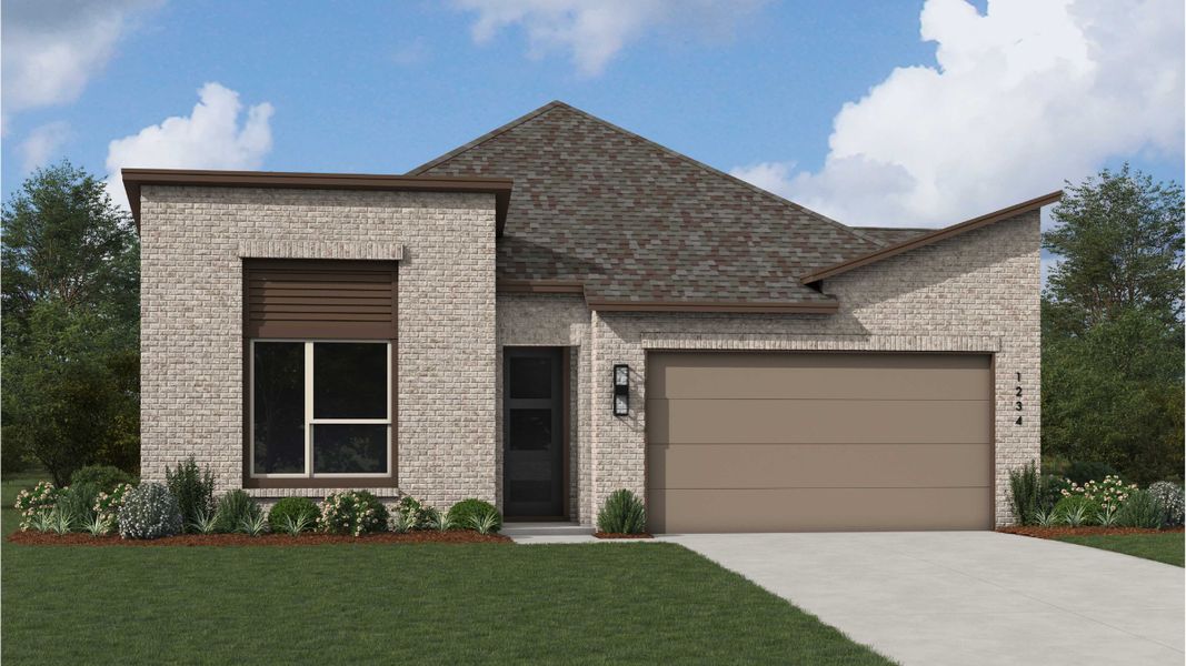 New construction Single-Family house Matisse Plan, 10035 Mitra Way, San Antonio, TX 78224 - photo