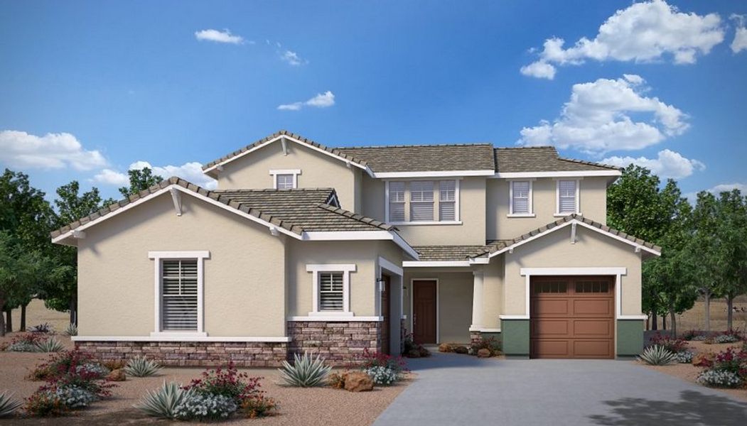 New construction Single-Family house Brighton, 23440 South 210th Street, Queen Creek, AZ 85142 - photo