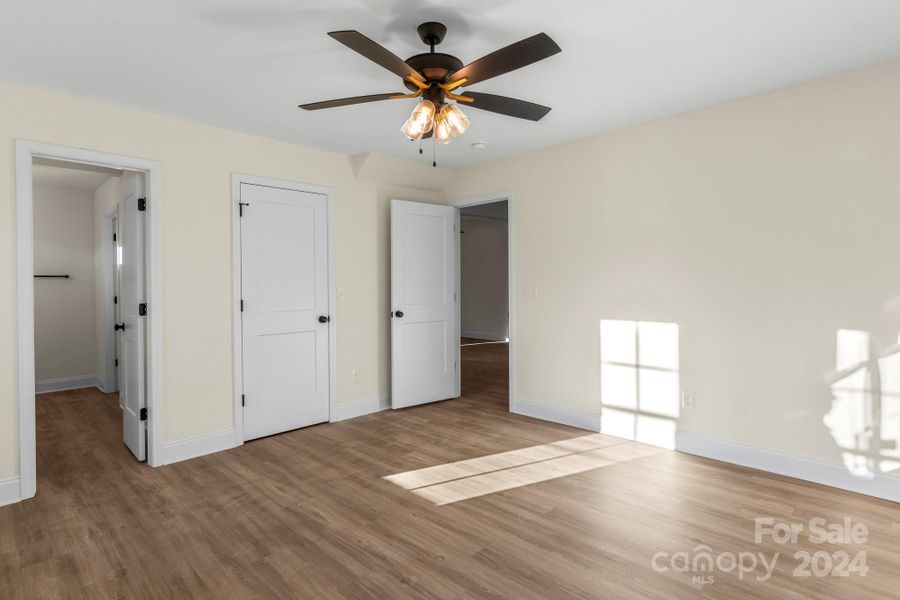 Primary Bedroom on Main Floor.