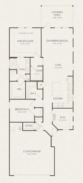 Del Webb Homes, Contour floor plan