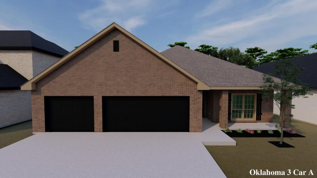 New construction Single-Family house Oklahoma, 109 Community Drive, Lavon, TX 75166 - photo