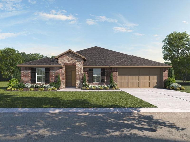 New construction Single-Family house 1214 Quartzite Street, Cedar Hill, TX 75104 Garland - photo