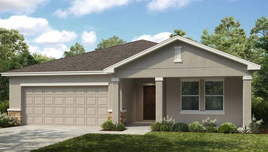 New construction Single-Family house 167 Brinsmead Road, Haines City, FL 33844 Magnolia- photo