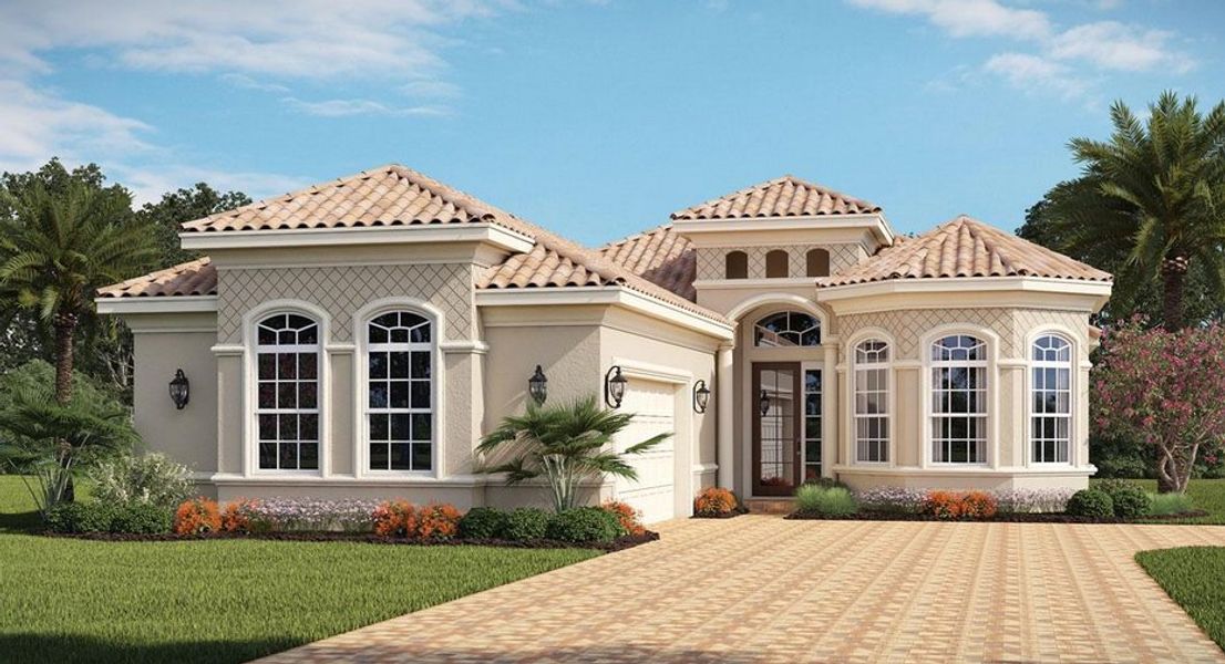 New construction Single-Family house Pienza, 300 Conservatory Drive, Palm Coast, FL 32137 - photo