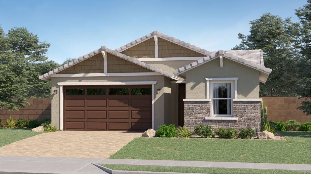 Western Garden Lewis Craftsman rendering