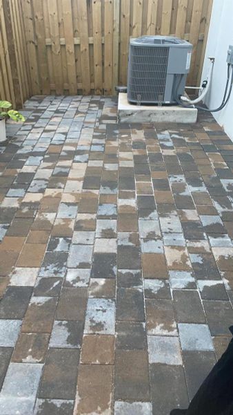 paved patio