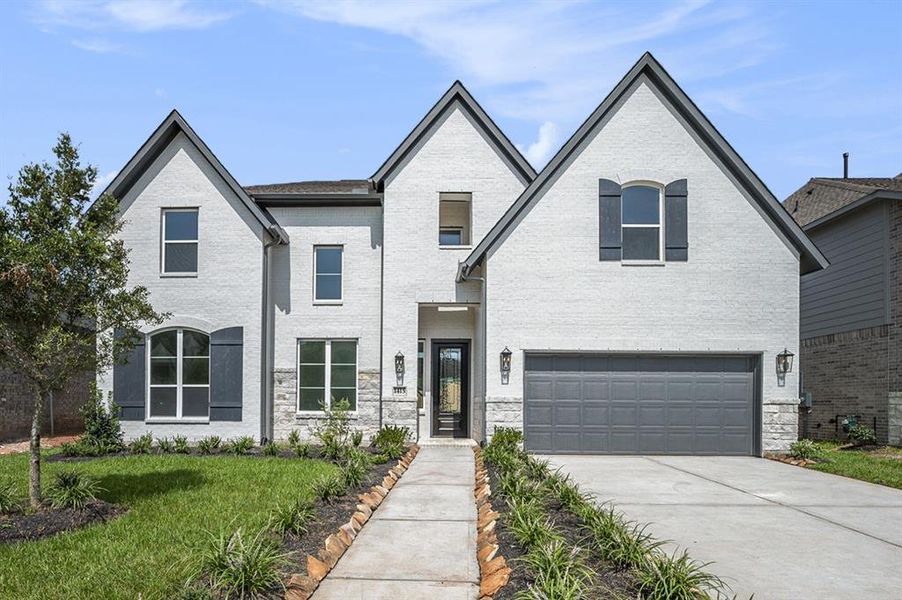 MOVE IN READY!! Westin Homes NEW Construction (Carter IX, Elevation KP) Two story. 5 bedrooms, 4.5 baths.