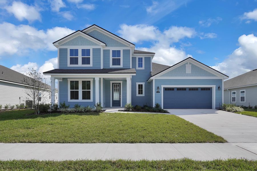 New construction Single-Family house Seaside, Autumn Garden Drive, Jacksonville, FL 32223 - photo