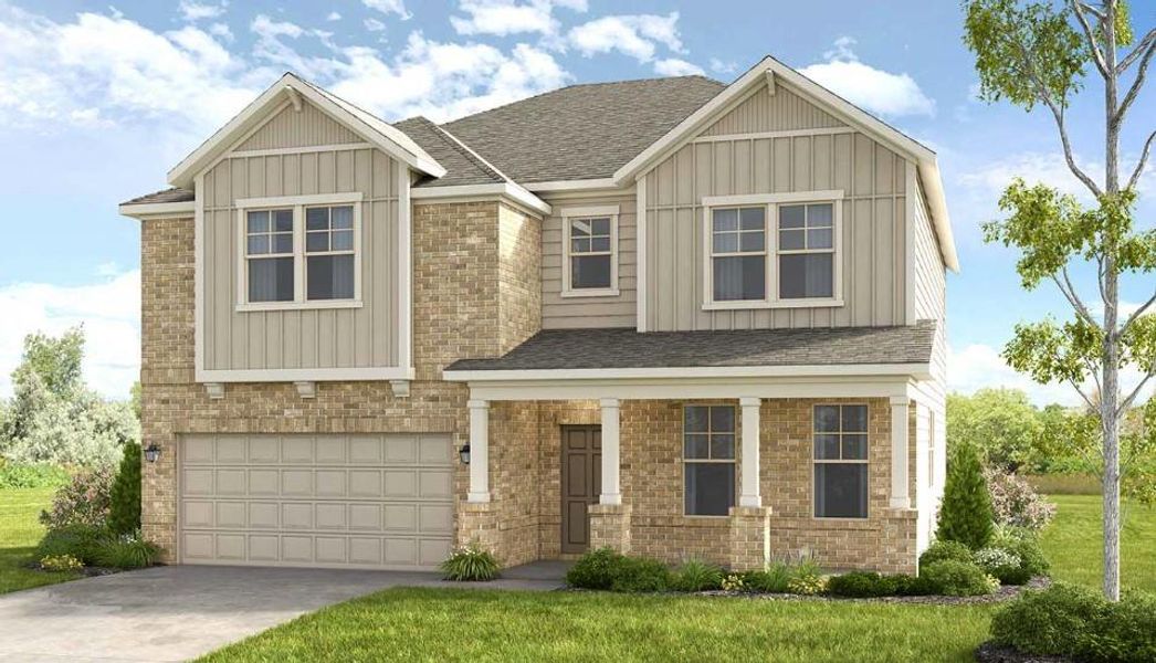 New construction Single-Family house 860 Elderberry Court, Lawrenceville, GA 30045 Trenton- photo