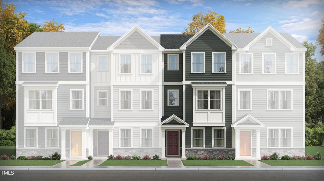 New construction Townhouse house 316 Hemley Trail, Unit 49, Wake Forest, NC 27587 - photo