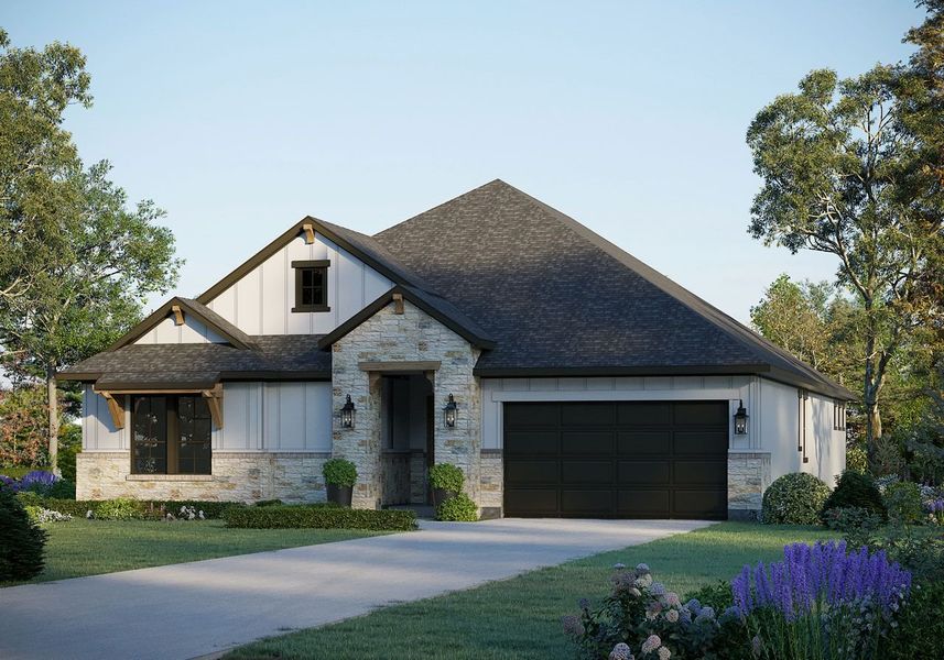 New construction Single-Family house Lincoln 5130 Presidential Series, 2025 Roundtree Circle East, Aledo, TX 76008 - photo