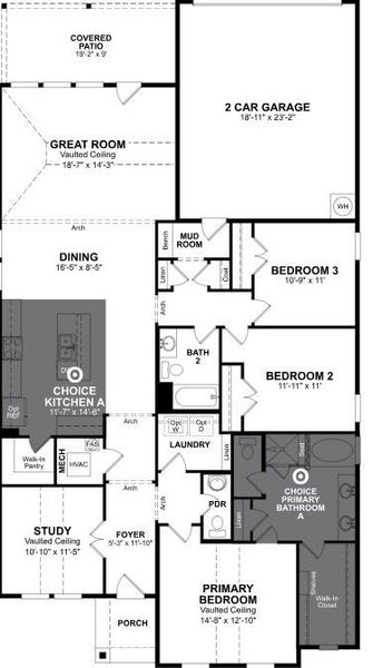 Beazer Homes Goodland Tahoe plan