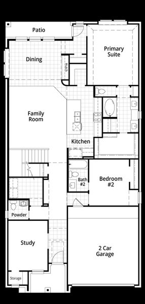 Downstairs Floor Plan