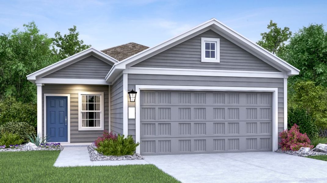 New construction Single-Family house 419 Bullhead Road, Bastrop, TX 78602 Drexel- photo