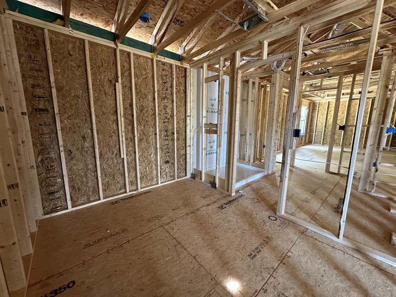 Primary Bedroom Walk-in Closet Construction Progress