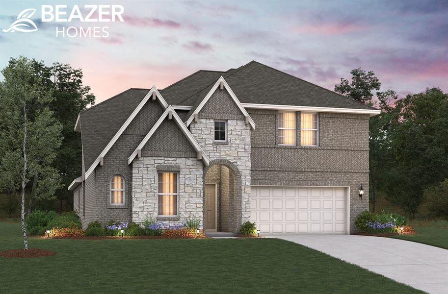 New construction Single-Family house 120 Monument Drive, Forney, TX 75126 Summerfield- photo