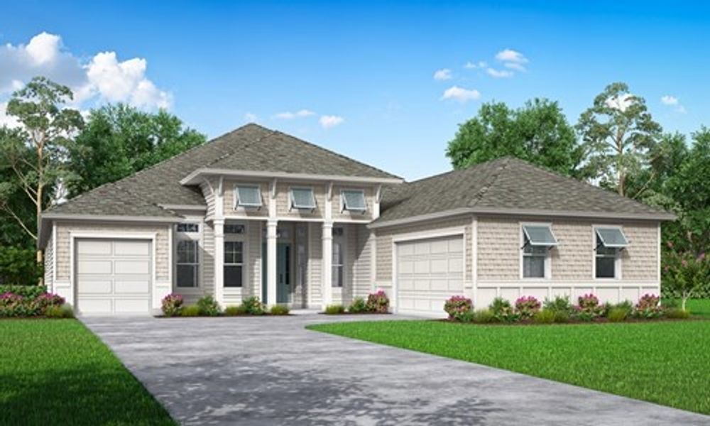 New construction Single-Family house Sanibel 3022 2022, 151 Storybrook Point, Ponte Vedra Beach, FL 32081 - photo