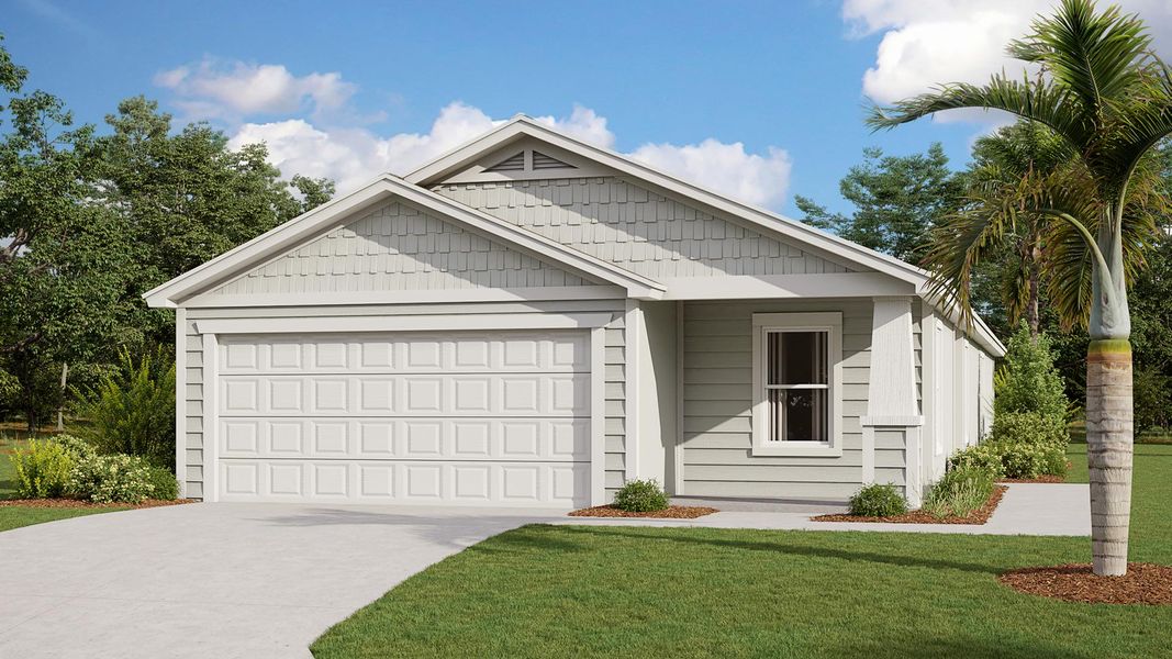New construction Single-Family house 2486 Falling Star Ln, Green Cove Springs, FL 32043 ST. GEORGE- photo