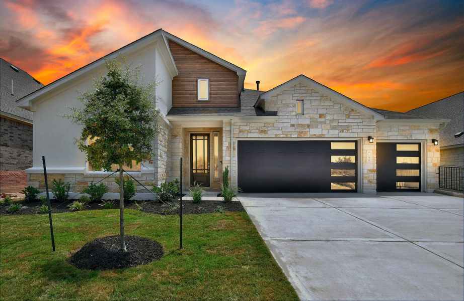 New construction Single-Family house Englewood, 4637 College Square Drive, Round Rock, TX 78665 - photo