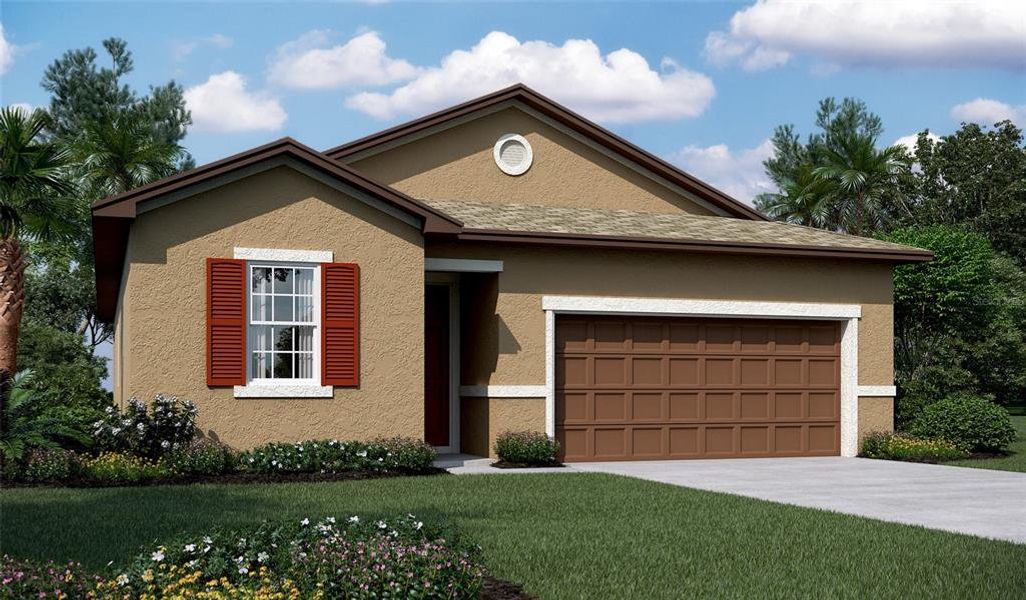 New construction Single-Family house 631 Heritage Square Drive, Haines City, FL 33844 Ruby- photo