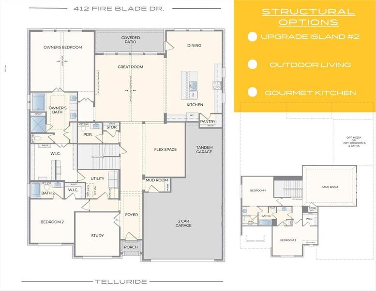 412 Fireblade Floorplan Flyer