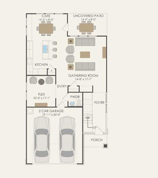 Pulte Homes, Sienna floor plan