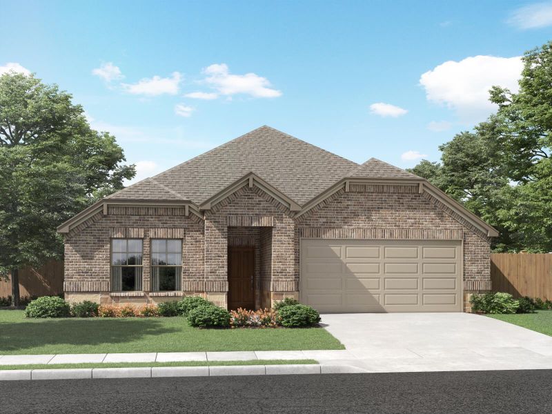 New construction Single-Family house 12723 Tegea Pass, San Antonio, TX 78245 The Henderson (C404)- photo