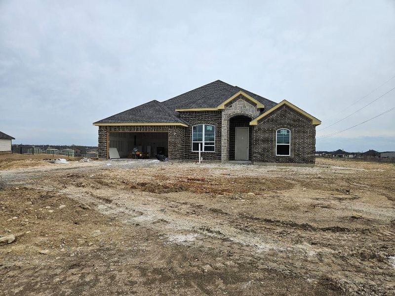 New construction Single-Family house 115 Yampa Court, Rhome, TX 76078 Colca II- photo