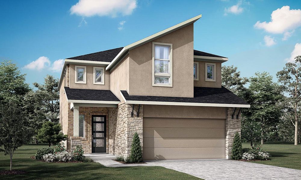 New construction Single-Family house Alpine, 6212 Bower Well Rd, Austin, TX 78738 - photo