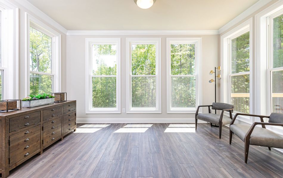 Mansfield Home Design Main Level Sitting Room