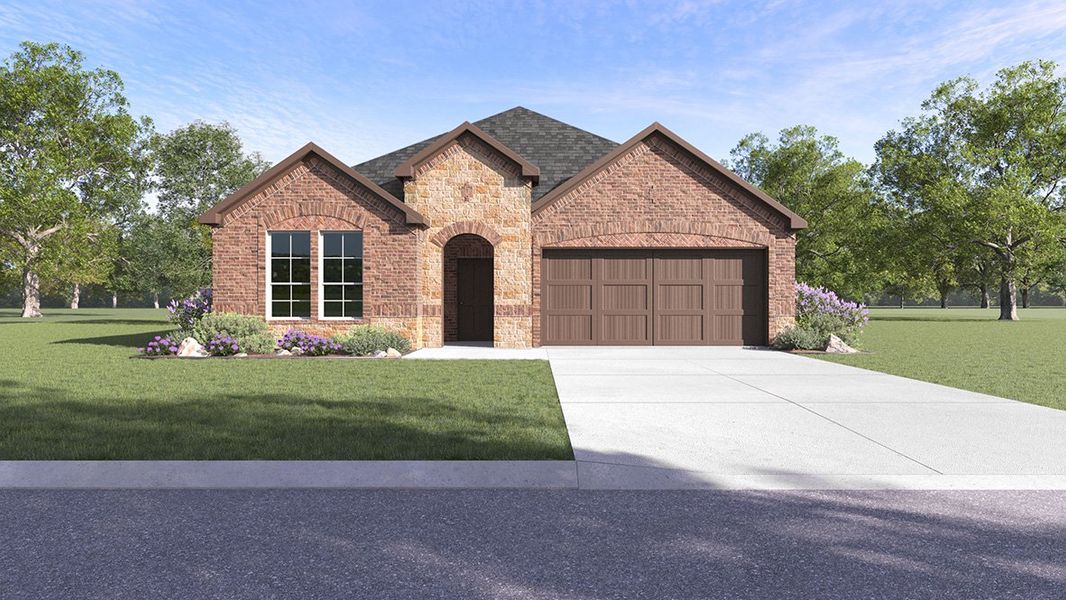 New construction Single-Family house Aspen, 400 Northampton Drive, Little Elm, TX 75068 - photo