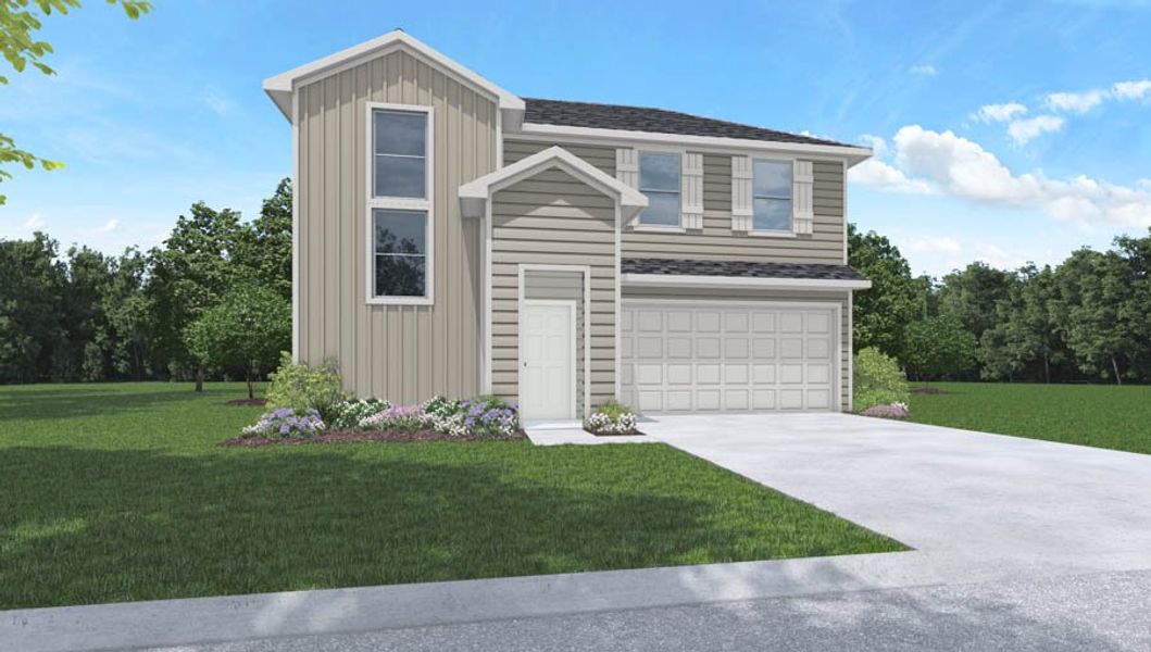 New construction Single-Family house Plan X35K, 23173 Teakwood Hills Drive, Splendora, TX 77372 - photo