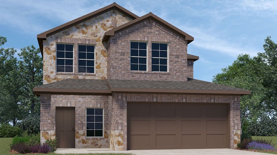 New construction Single-Family house X30H Hanna, 720 Gallop Drive, Princeton, TX 75407 - photo