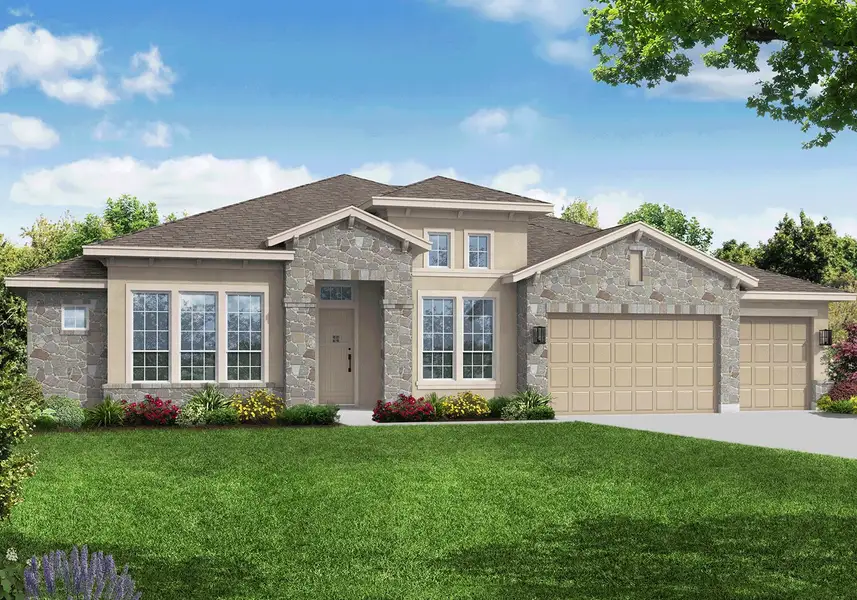 New construction Single-Family house 56 Monarca Boulevard, Boerne, TX 78006 Ashlyn- photo
